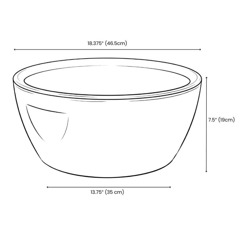 White Portable Pedicure Foot Bath Basin S471