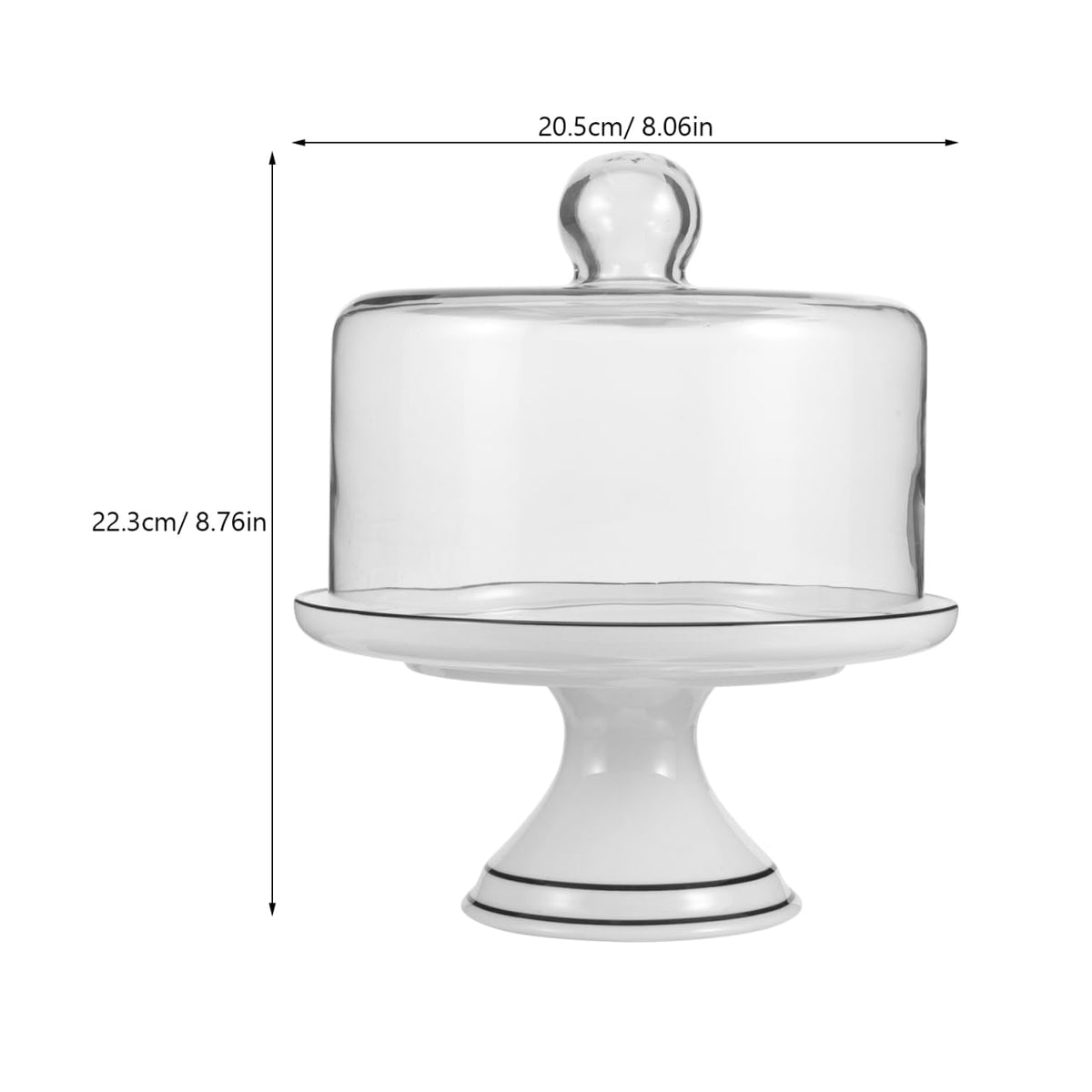 Cupcake Stand Set with Dome Cover P924