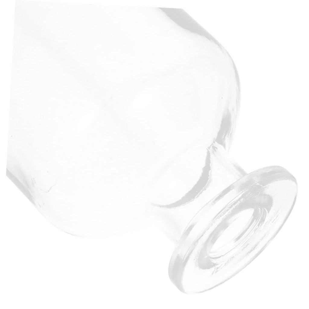 2pcs 500ml Stainless Steel Glass Oil Dispenser Bottles X435247