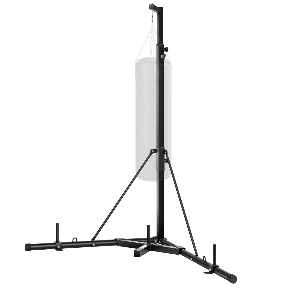 Height Adjustable Foldable Heavy Duty Boxing Punching Bag Stand Steel Freestanding Up to 132 lbs E806