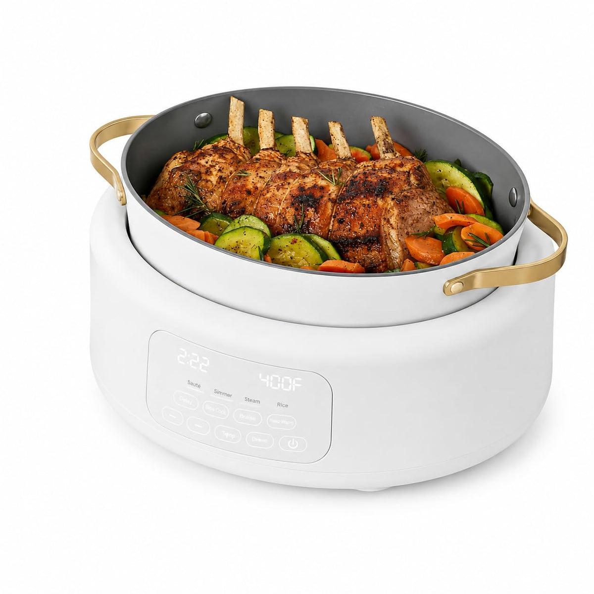 6 Qt Electric Multi-Cooker F39461