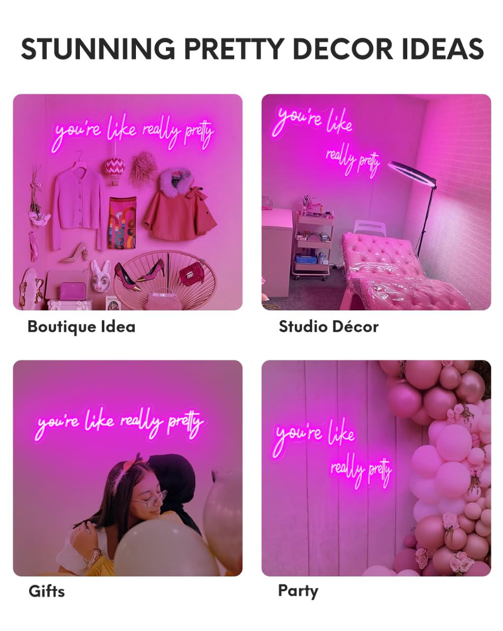 32x7 Inch Neon Signs for Wall Decor Q897086