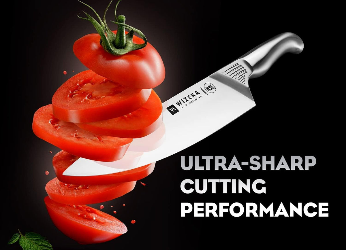 15 Piece German Steel Kitchen Knife Set with Block H165070