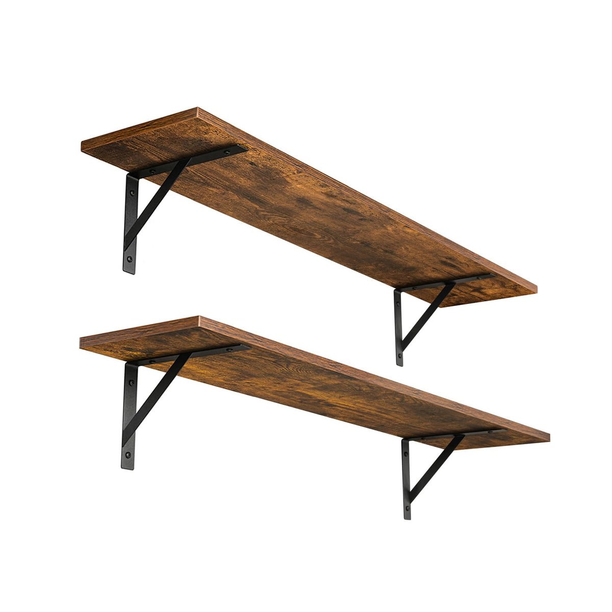 31.5" Wall Mounted Shelves with Metal Brackets R113