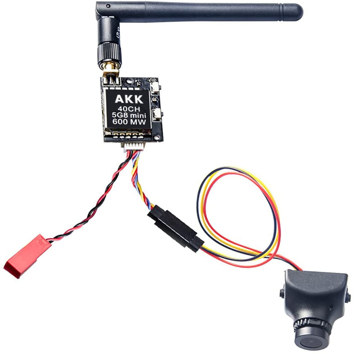 5.8G 600mW FPV Transmitter 700TVL 2.8mm 120 Degree FPV Camera W899