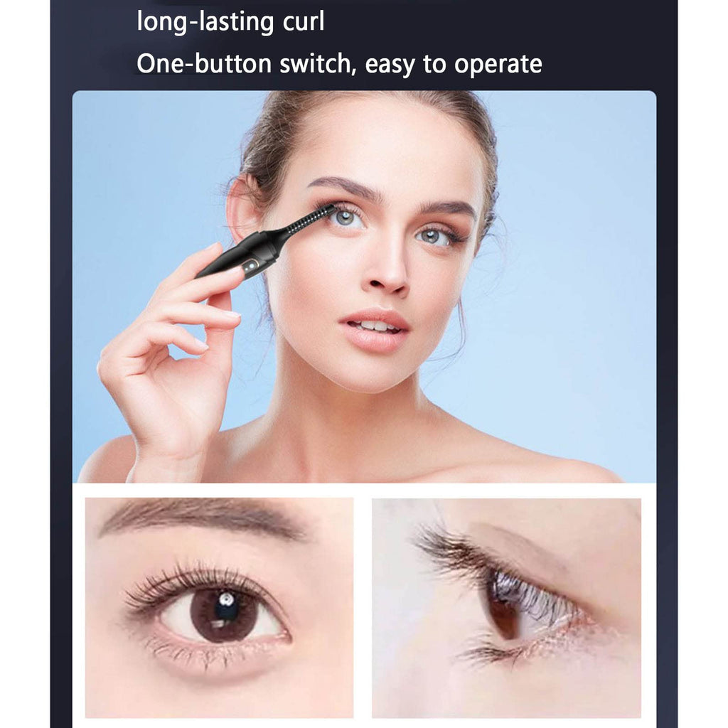 Heated Electric Eyelash Curler with Comb K55132