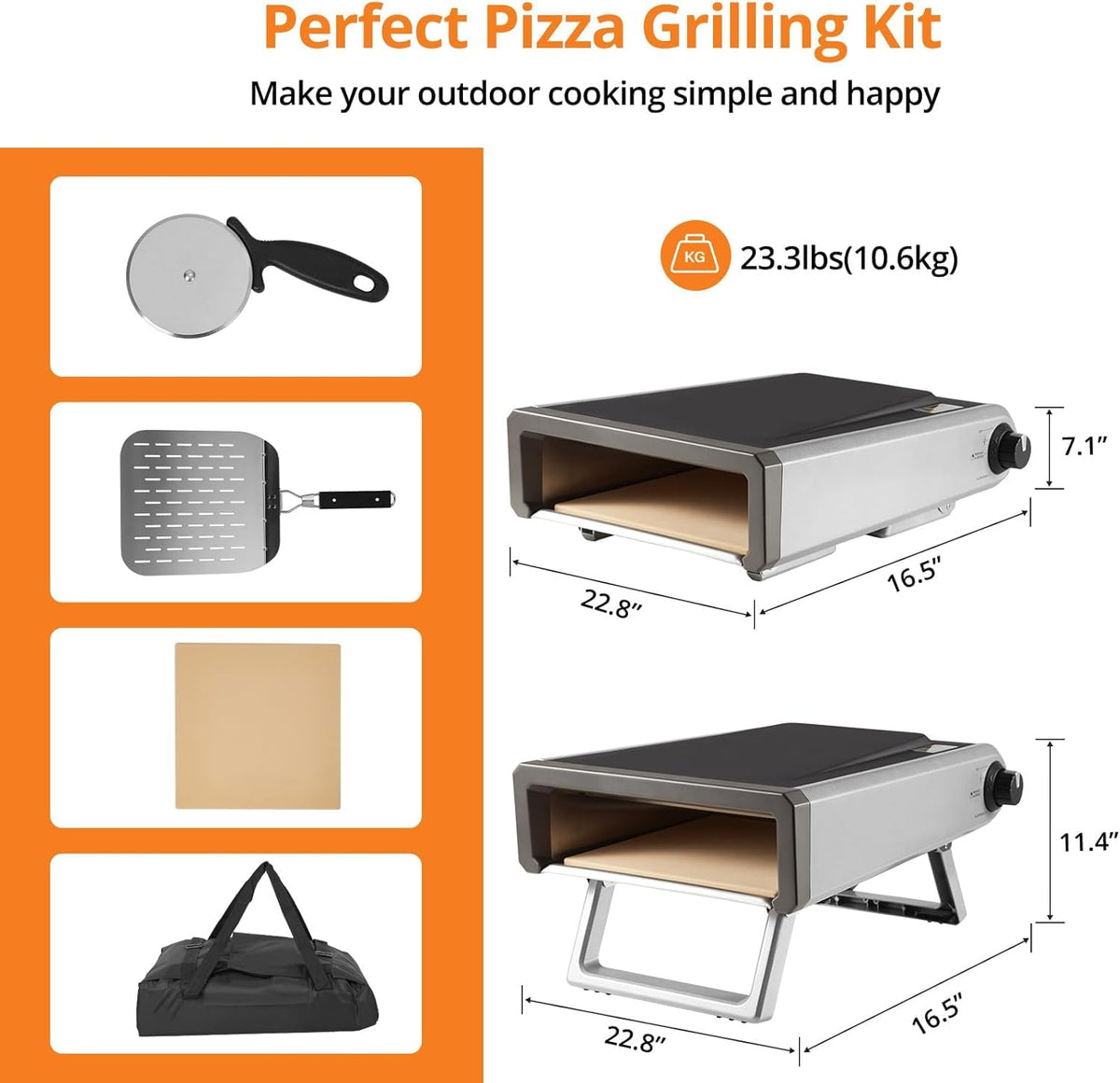 12 Inch Pizza Oven Z3154