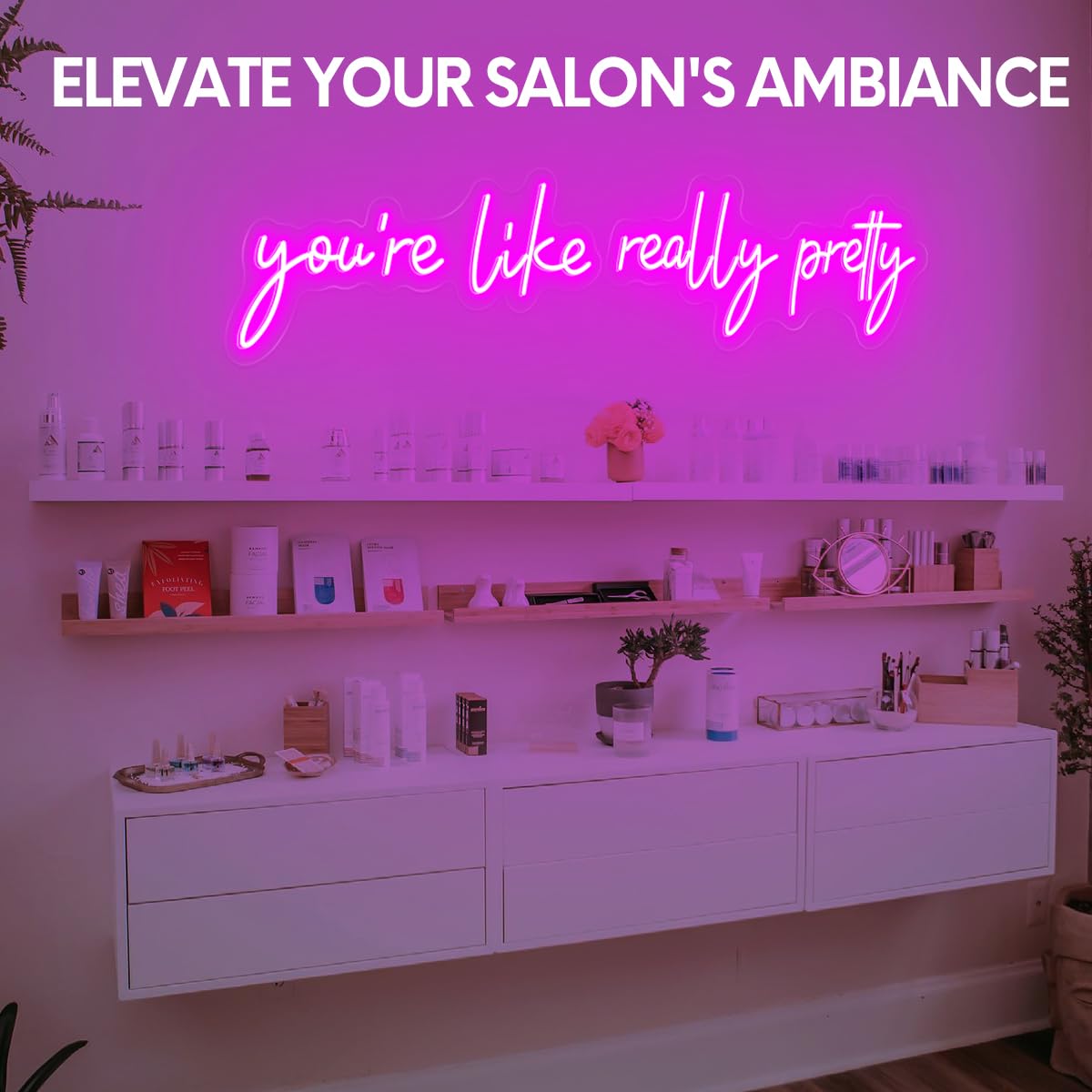 32x7 Inch Neon Signs for Wall Decor Q897086