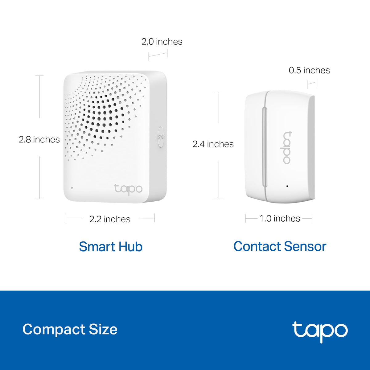 Smart Door Window Contact Sensor and Smart Hub with Built-in Chime B57018