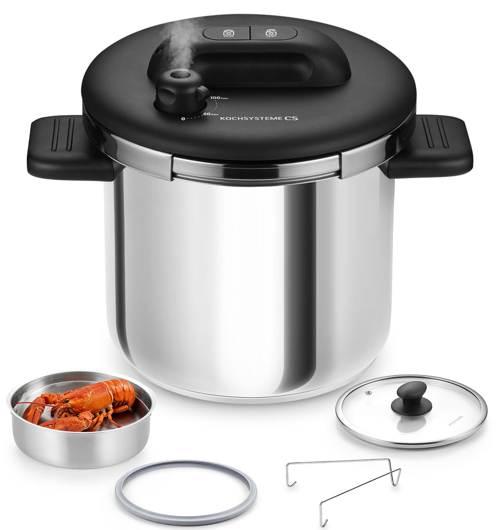 Stainless Steel Pressure Cooker 8.5QT Z316020