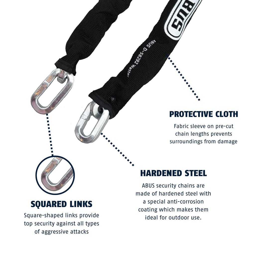 Hardened Steel Square Security Chain C499