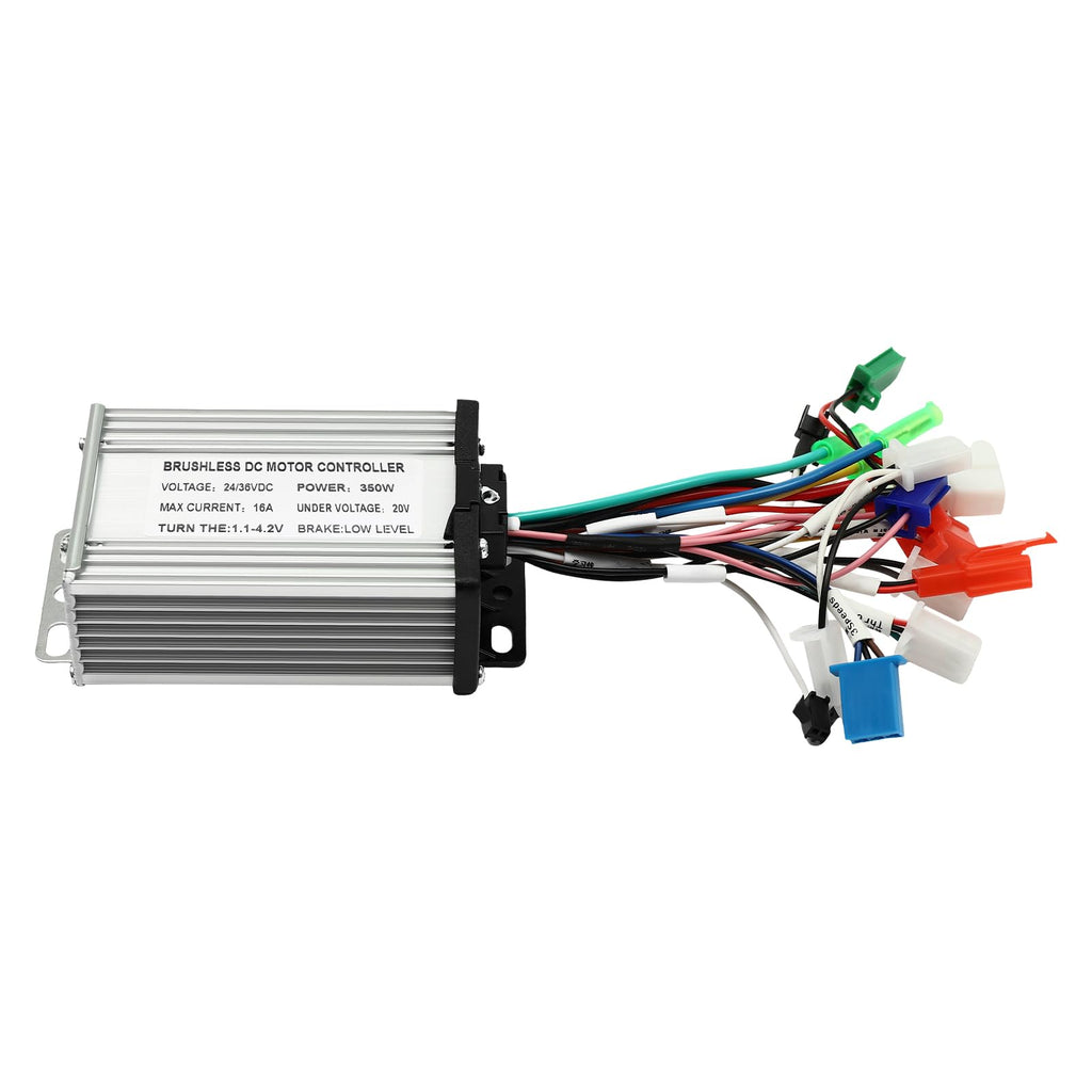 36V 350W Electric Brushless DC Motor Kit with Controller Battery Throttle N316