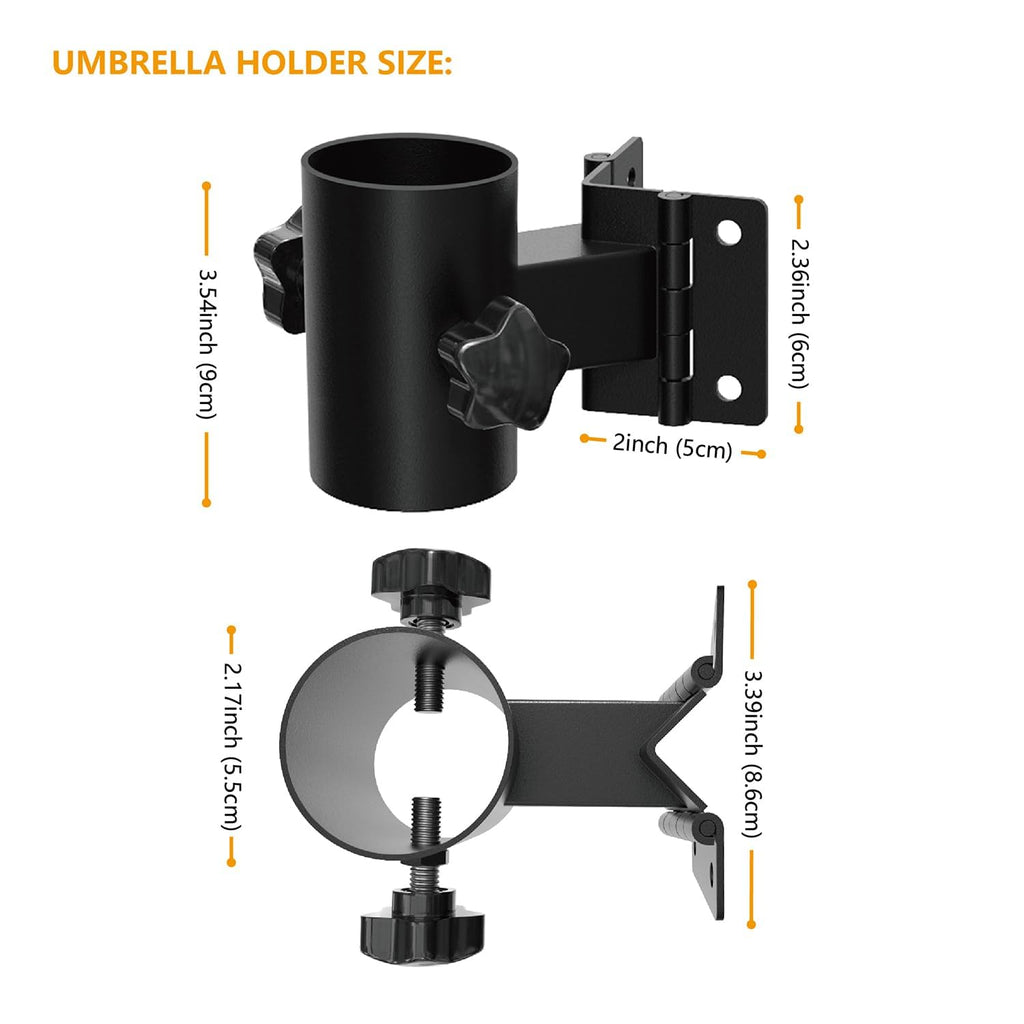 Stainless Steel Black Umbrella Holder P871088