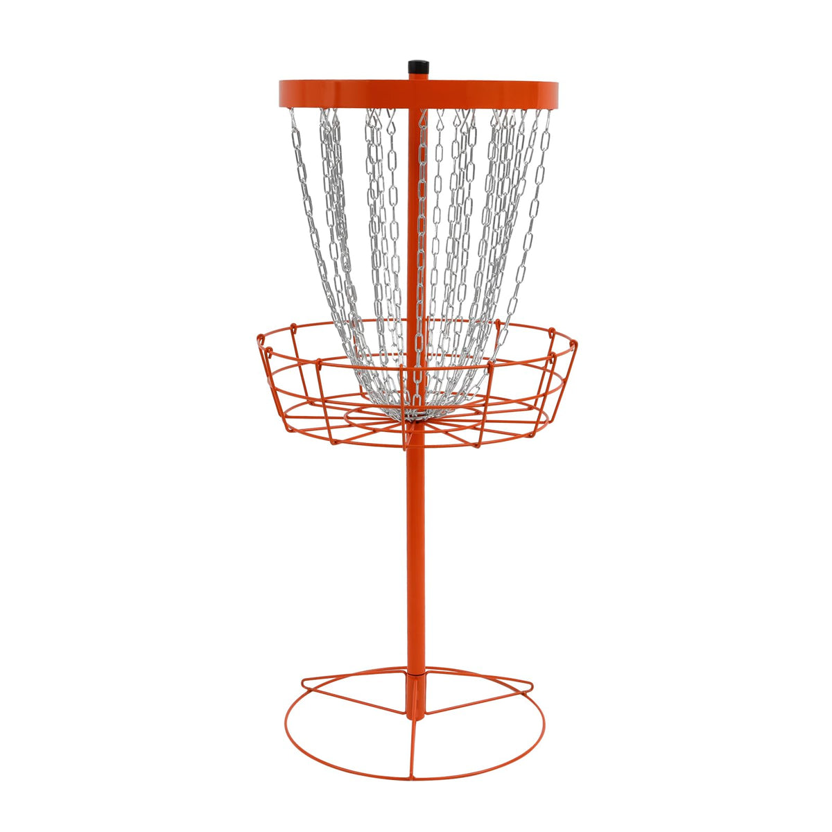 Portable Disc Golf Basket with 24-Chain Catching System M550553