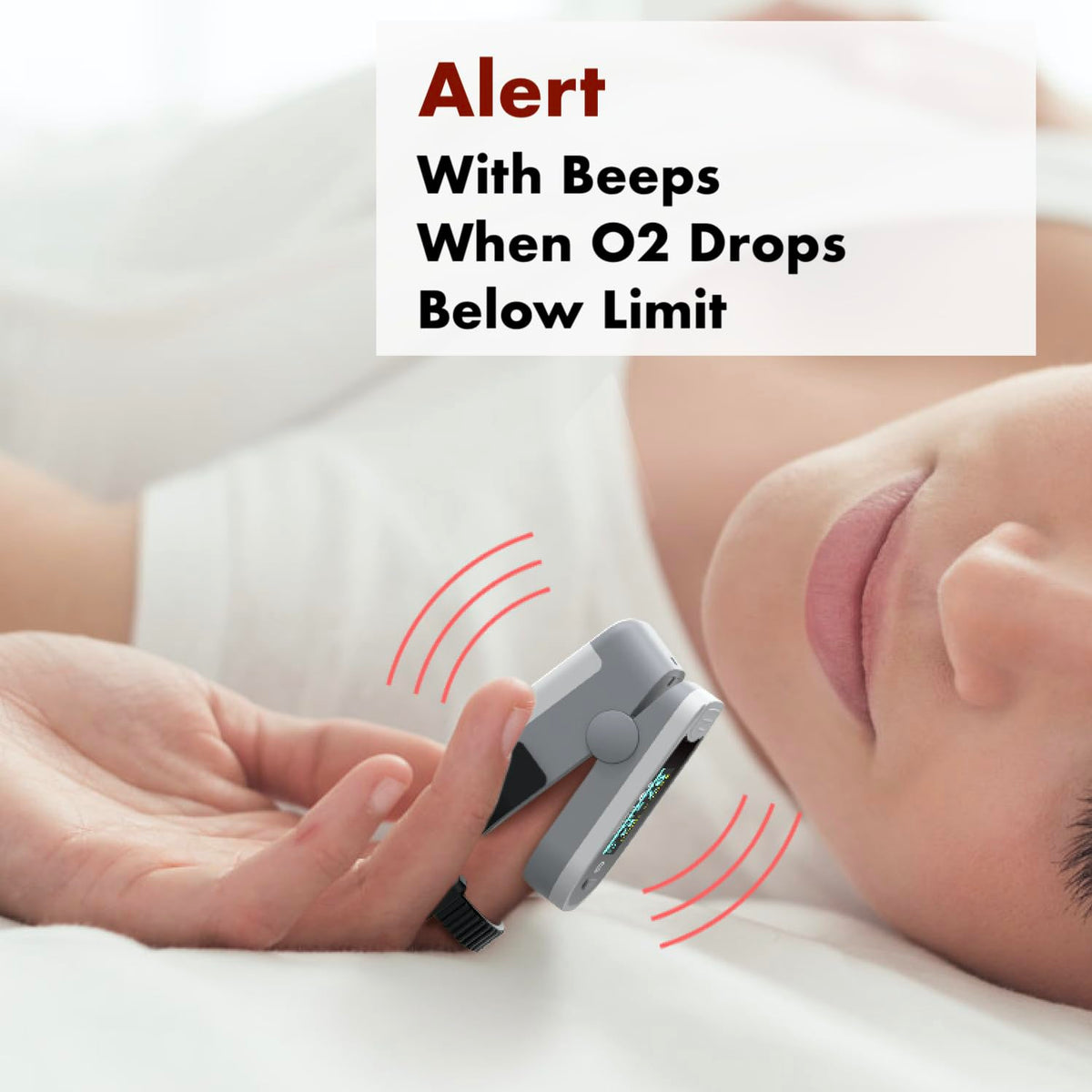 Sleep Oxygen Monitor with Built-in Recording T620494