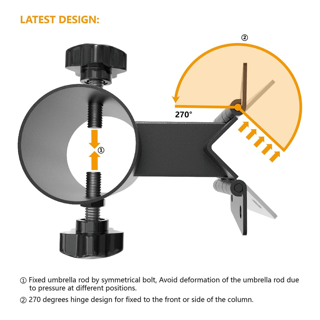 Stainless Steel Black Umbrella Holder P871088