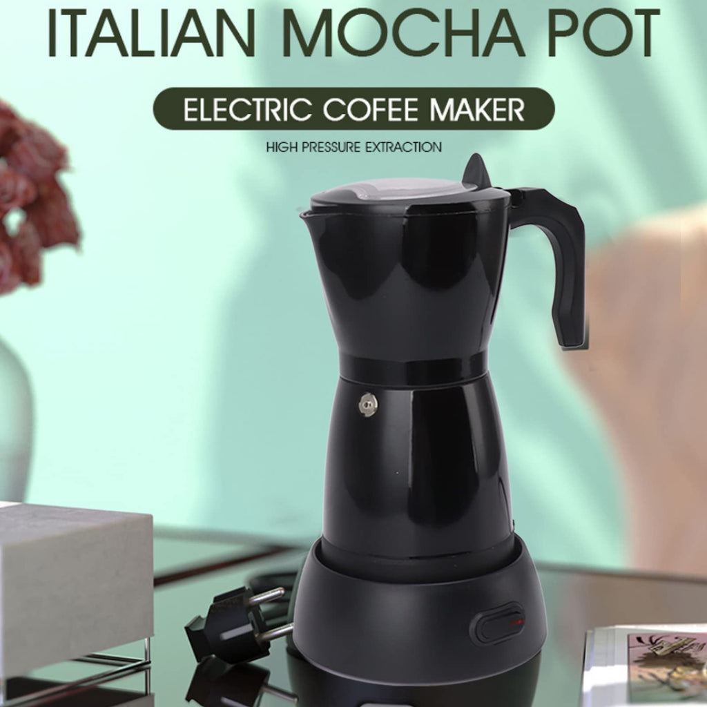 300ML 6 Cup Electric Mocha Pot Coffee Maker I8970
