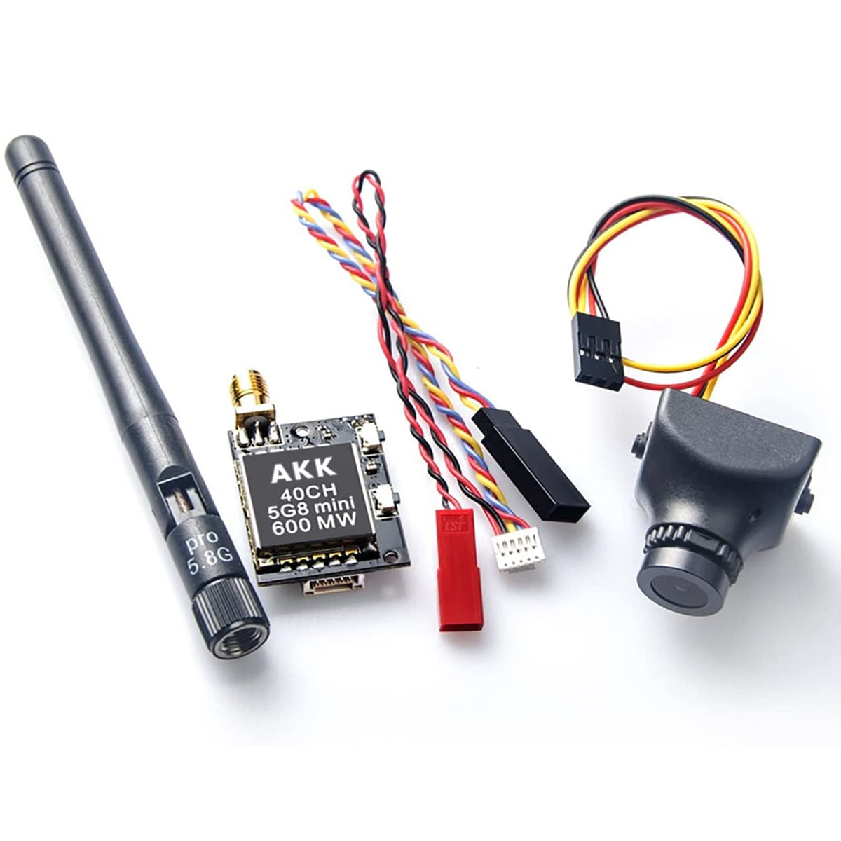 5.8G 600mW FPV Transmitter 700TVL 2.8mm 120 Degree FPV Camera W899