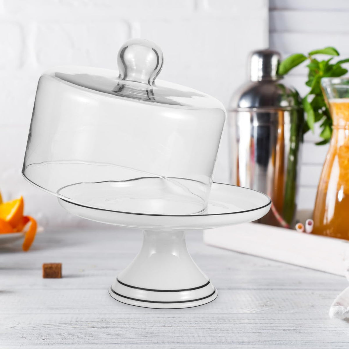 Cupcake Stand Set with Dome Cover P924