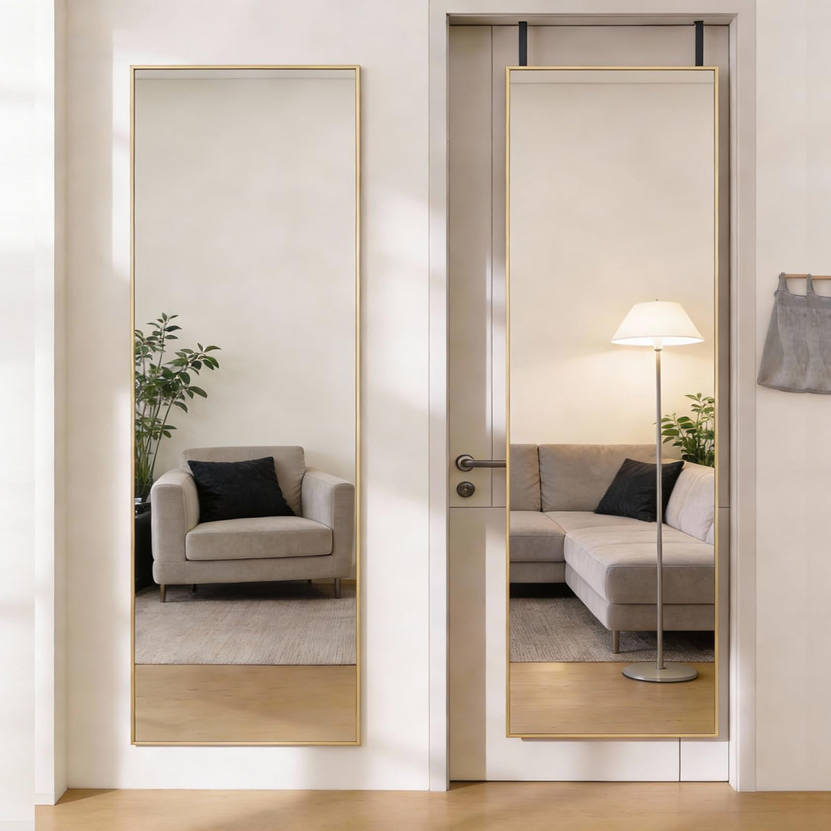 47"x14" Full Length Door Mirror N2329