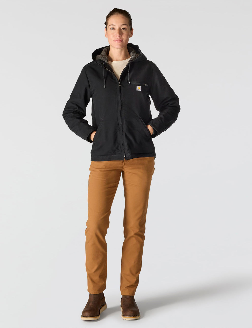 Washed Duck Jacket F5807