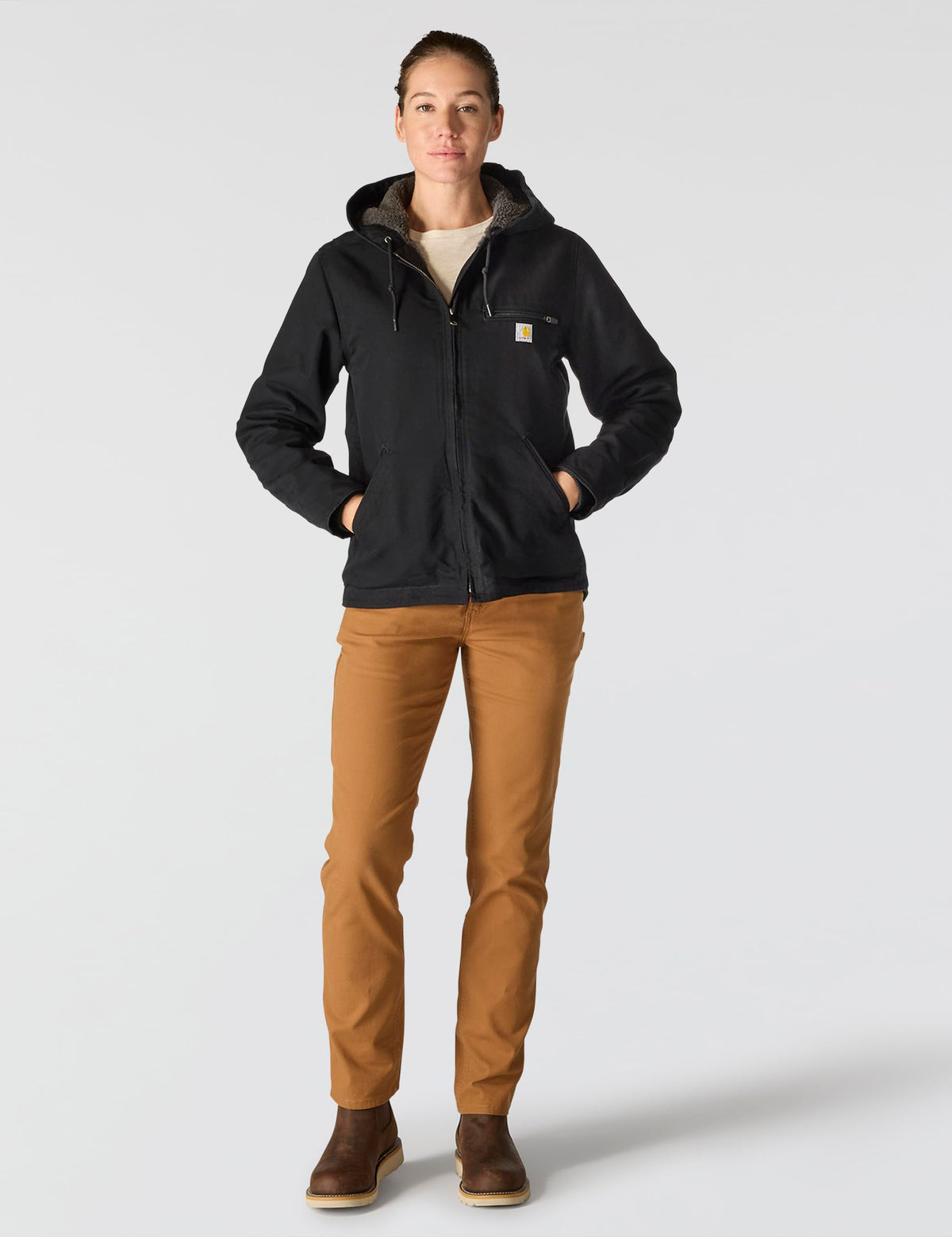 Washed Duck Jacket F5807