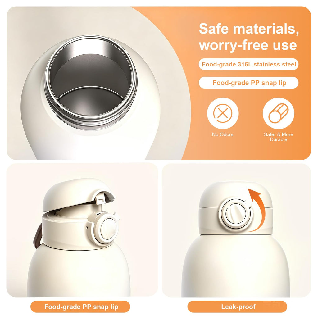Portable Bottle Warmer 17OZ /500ml White S359