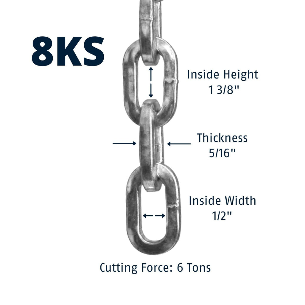 Hardened Steel Square Security Chain C499