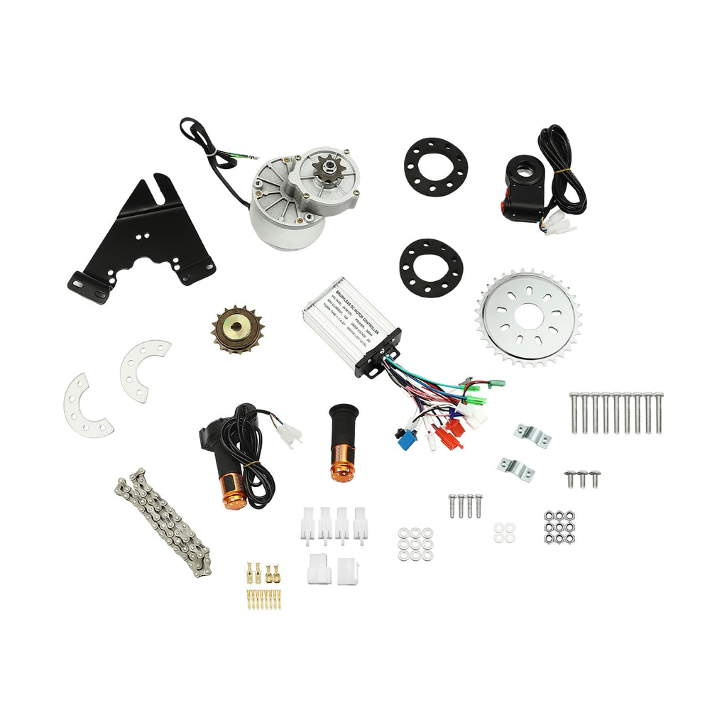 36V 350W Electric Brushless DC Motor Kit with Controller Battery Throttle N316