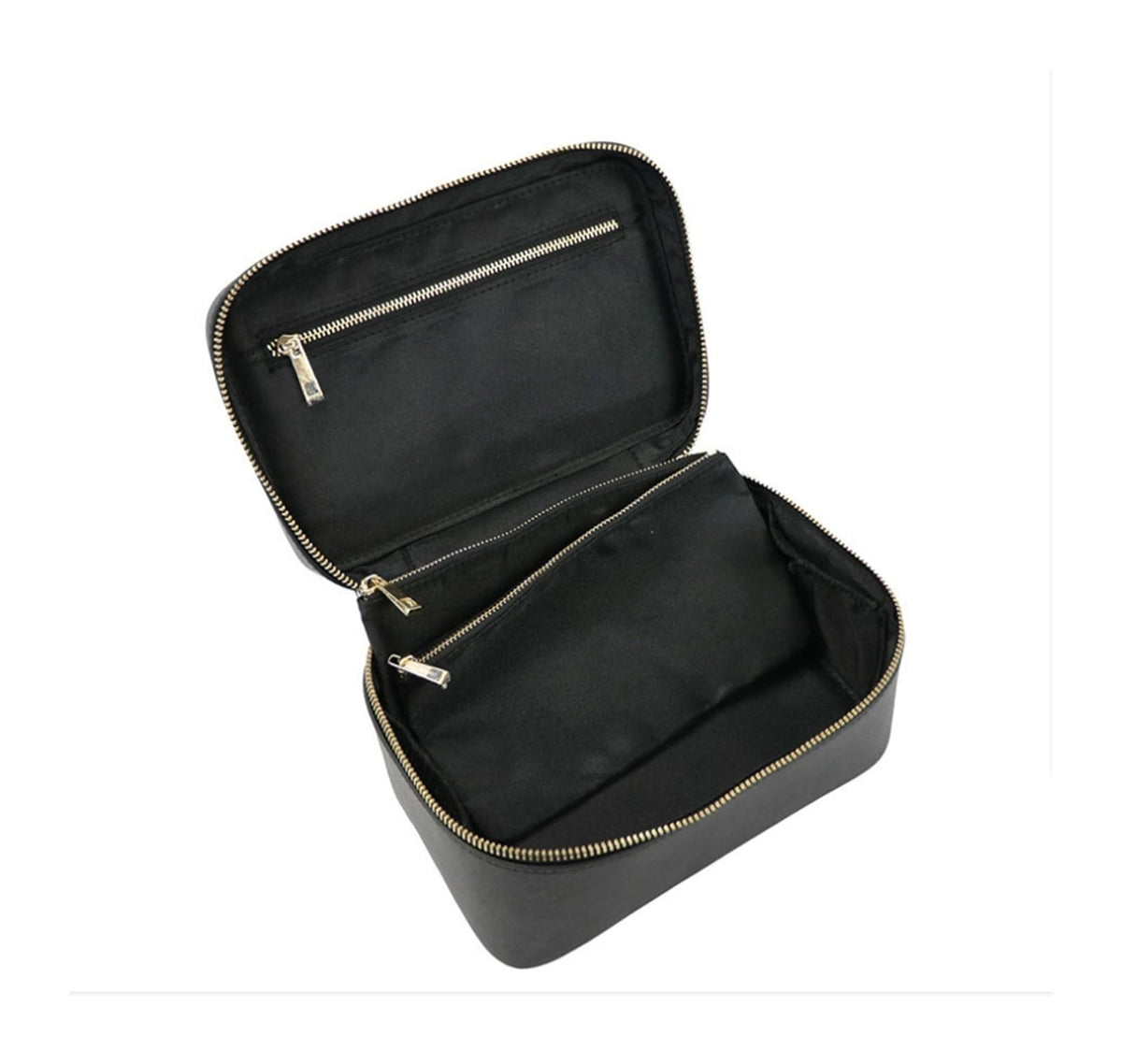Green Leather Travel Toiletry Makeup Bag B55202