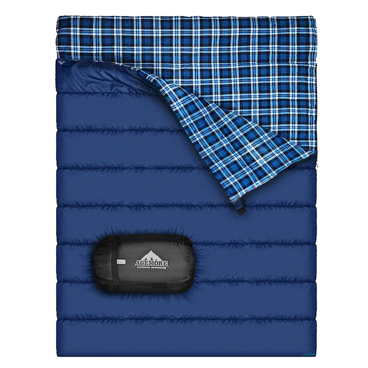 Cotton Flannel Double Sleeping Bag D550