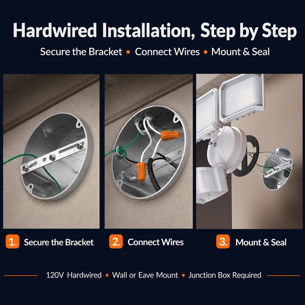 LED Security Light Motion Sensor Outdoor H916