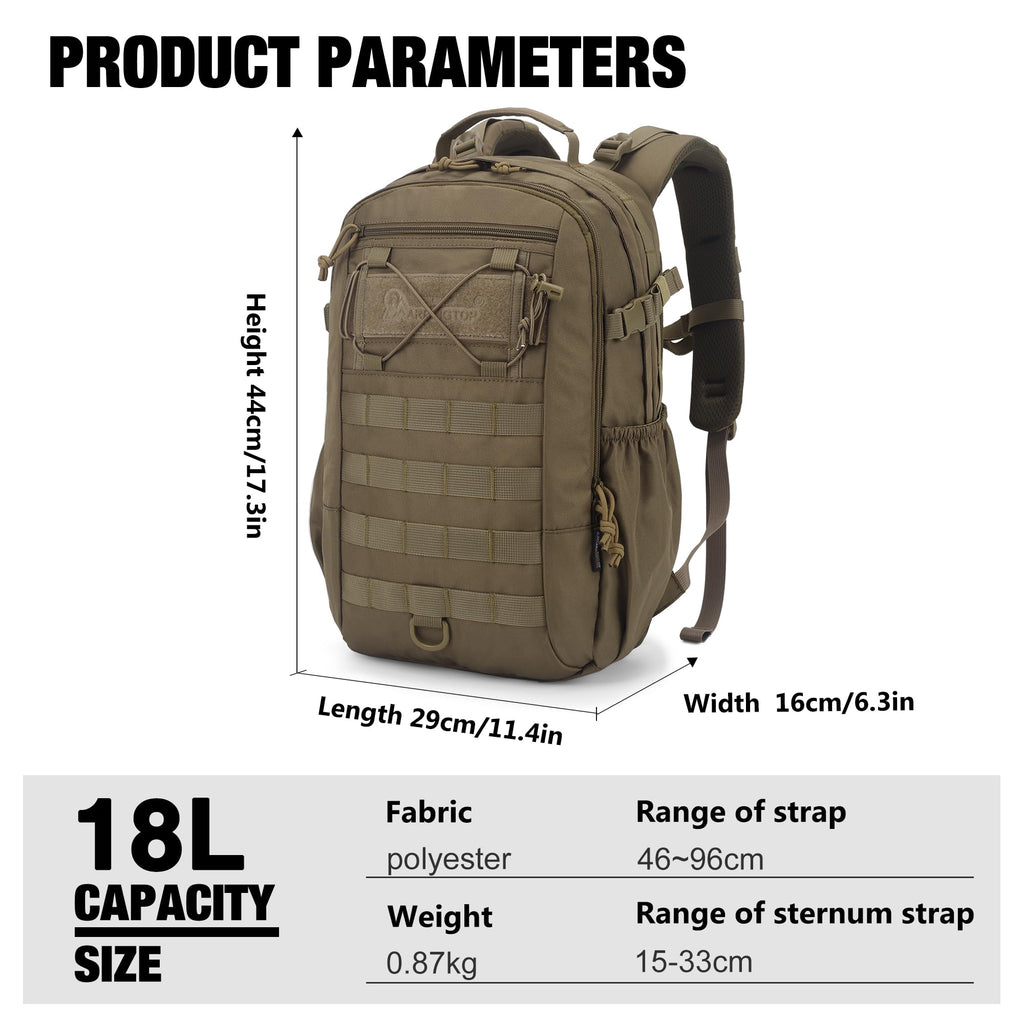 18L Molle Tactical Backpack W507