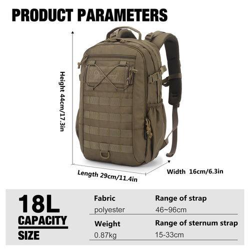 18L Molle Tactical Backpack W507