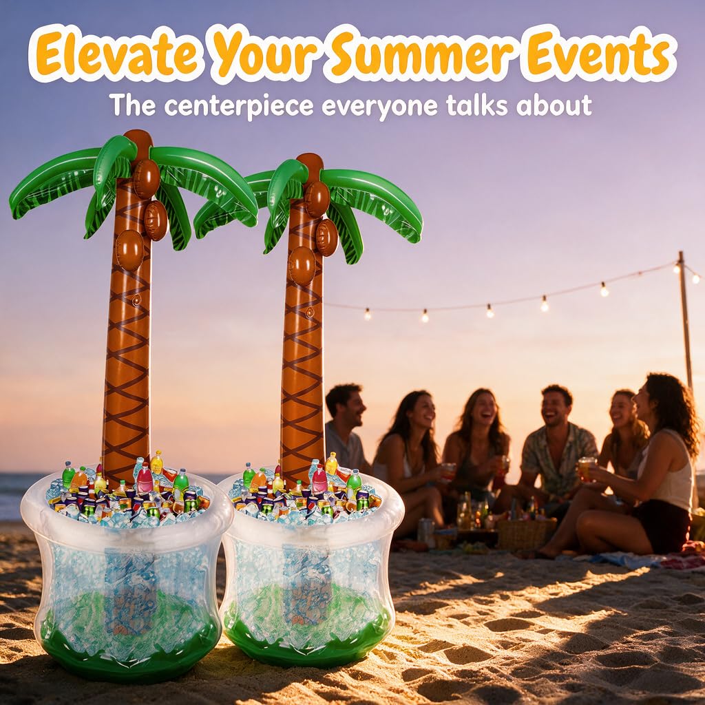 Inflatable Palm Tree Cooler J2195