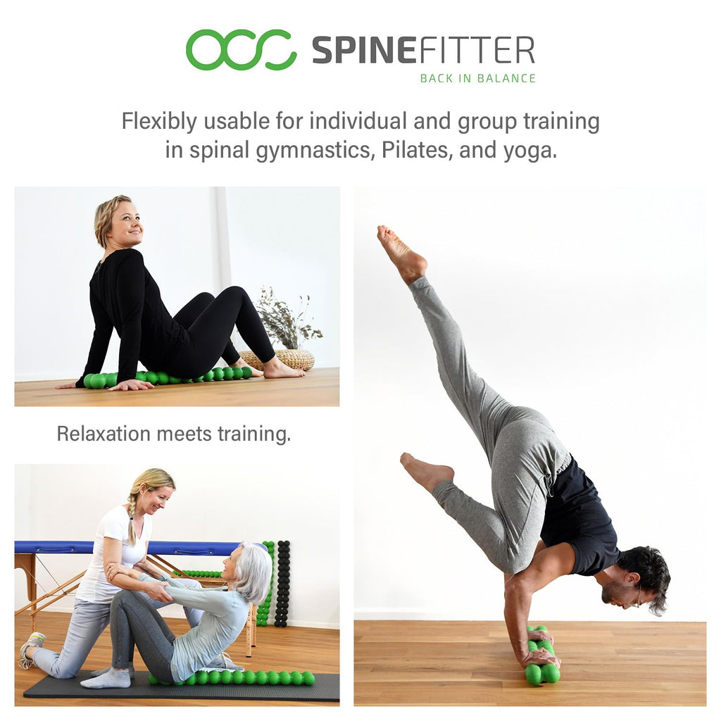 Green Back Massager for Pilates and Yoga Z89876