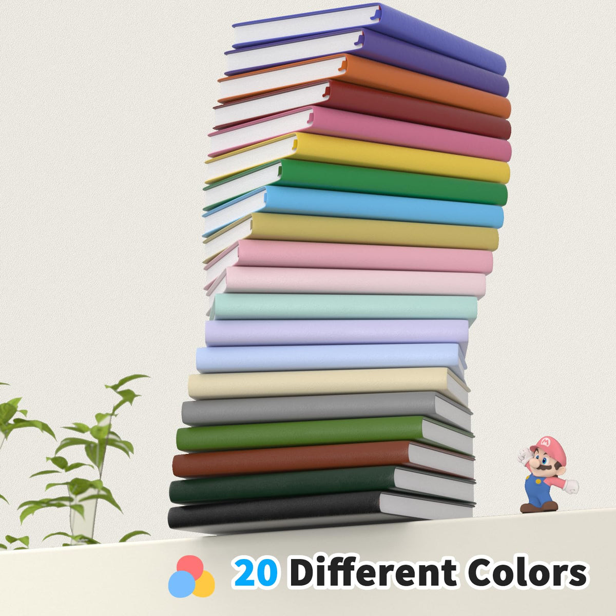 8 Pack A5 Lined Journal Notebooks A660