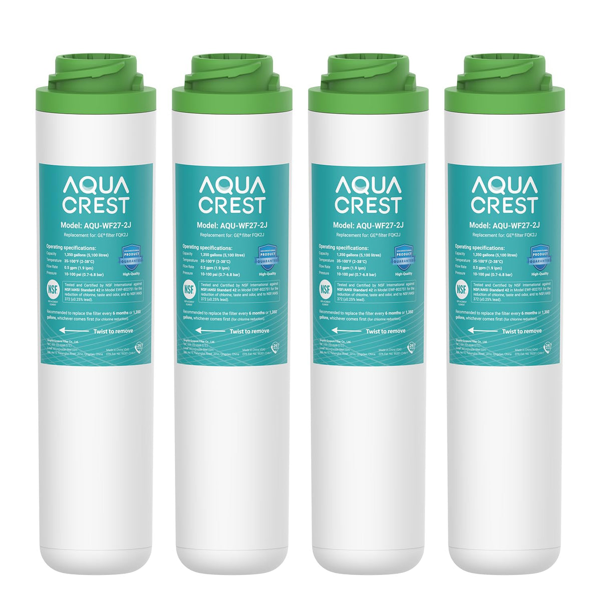 Water Filter Replacement 4 Pack M279527