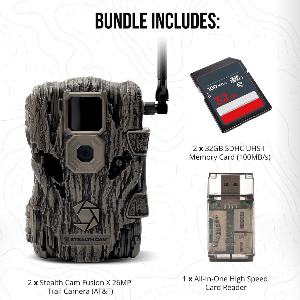 26MP Trail Camera Bundle Y22054