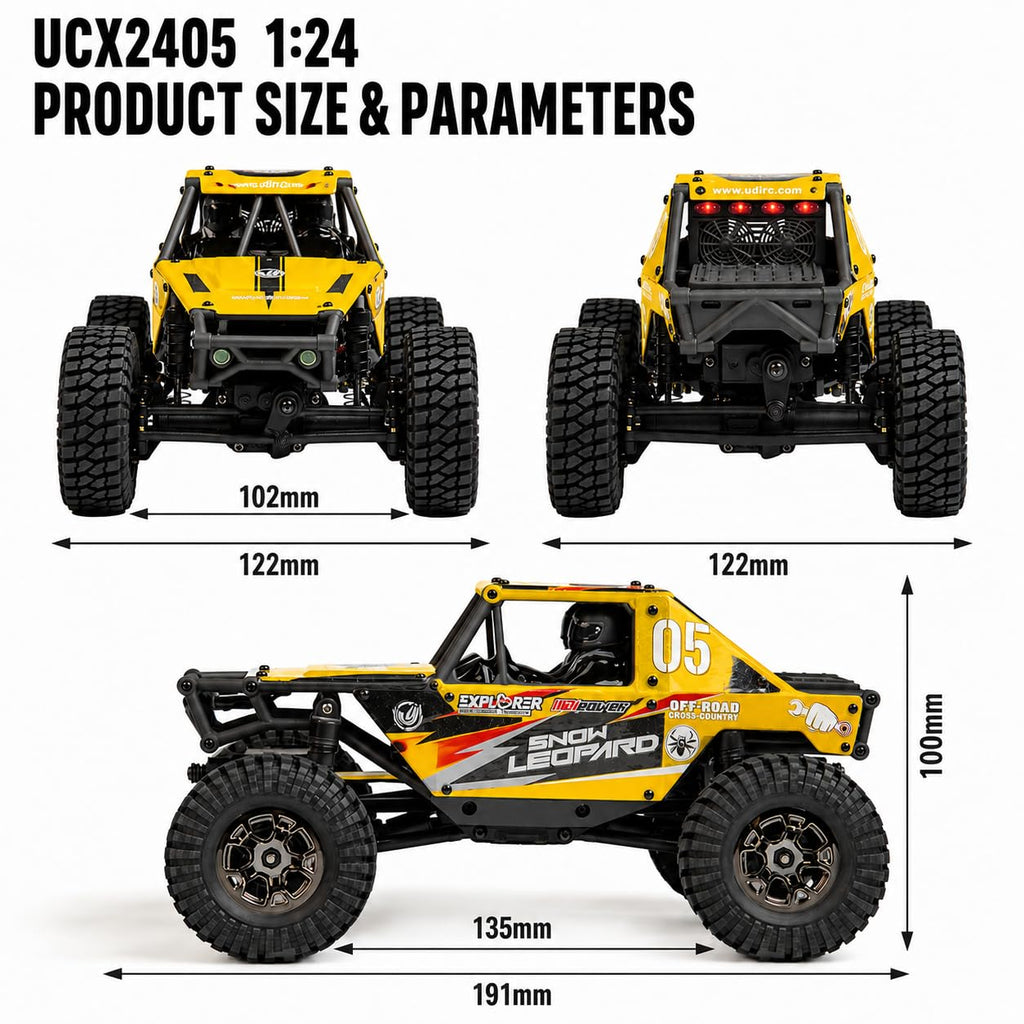 1/24 Brushless RC Crawler S6361