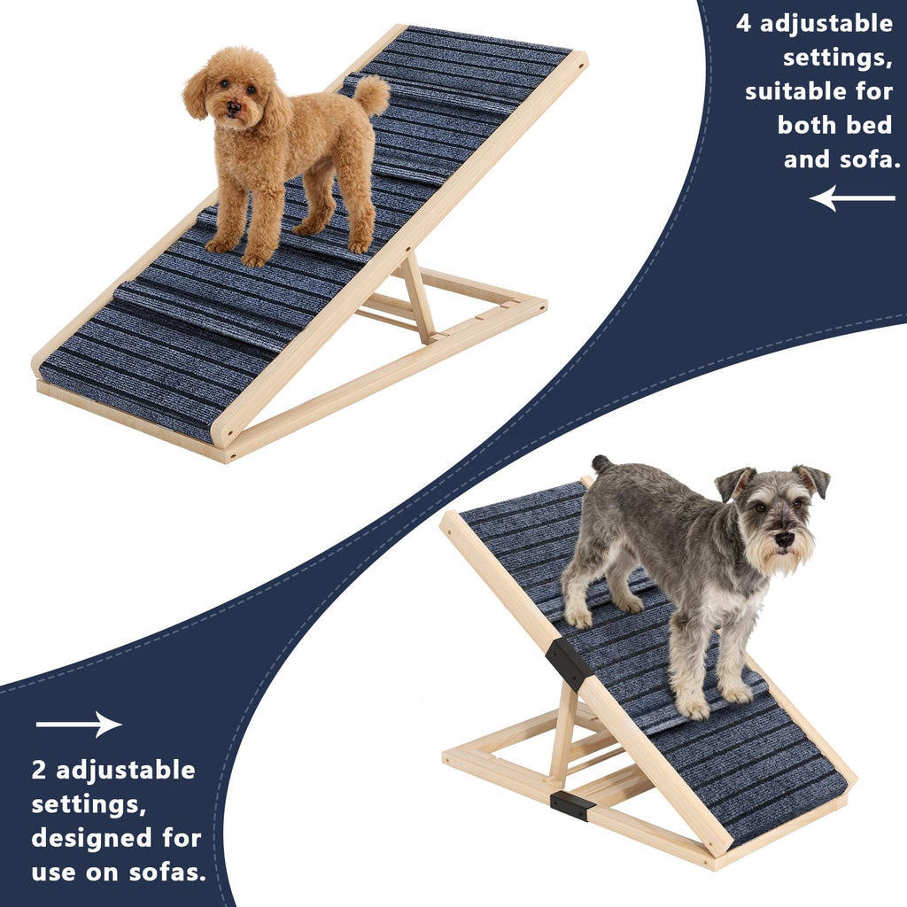 Adjustable Wooden Dog Ramp M640