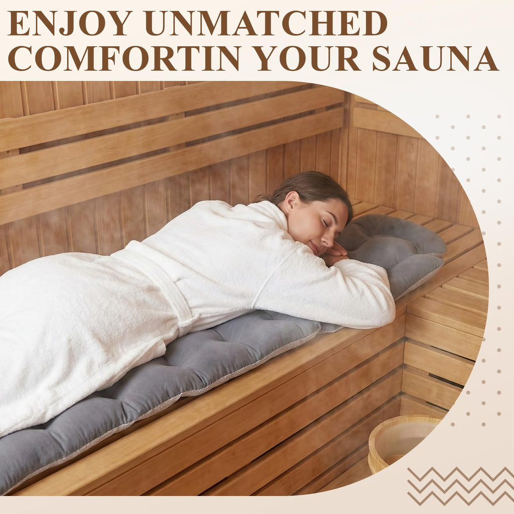 Waterproof High-Density Foam Sauna Seat Cushion Y96624
