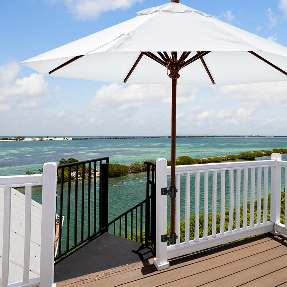 Stainless Steel Black Umbrella Holder P871088