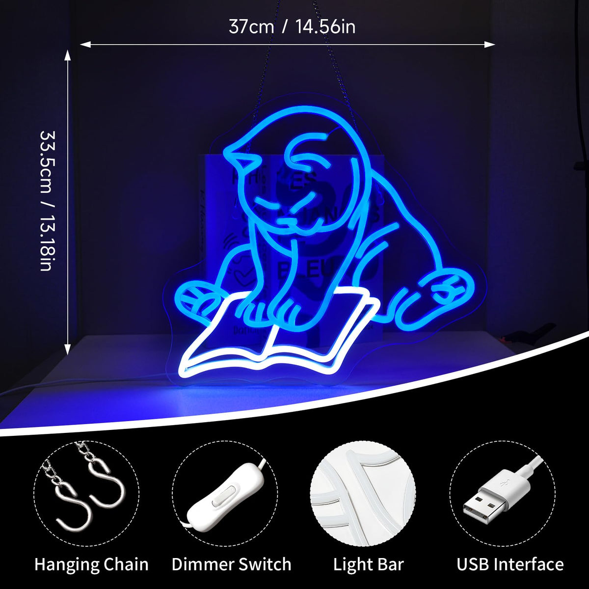 Neon Sign Led Light Up Signs for Wall Decor F946