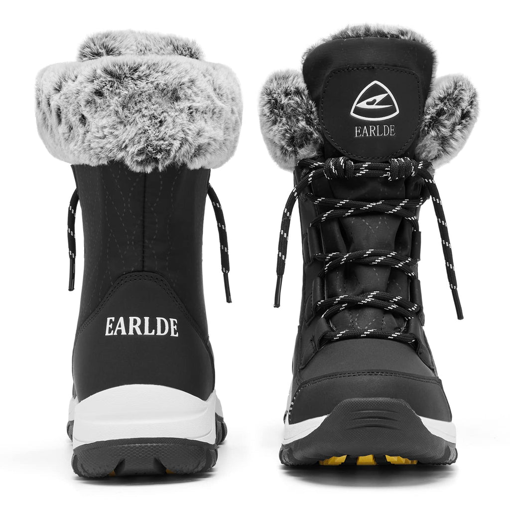 Women's Waterproof Mid-Calf Winter Boots Y42368