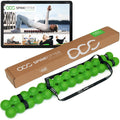Green Back Massager for Pilates and Yoga Z89876