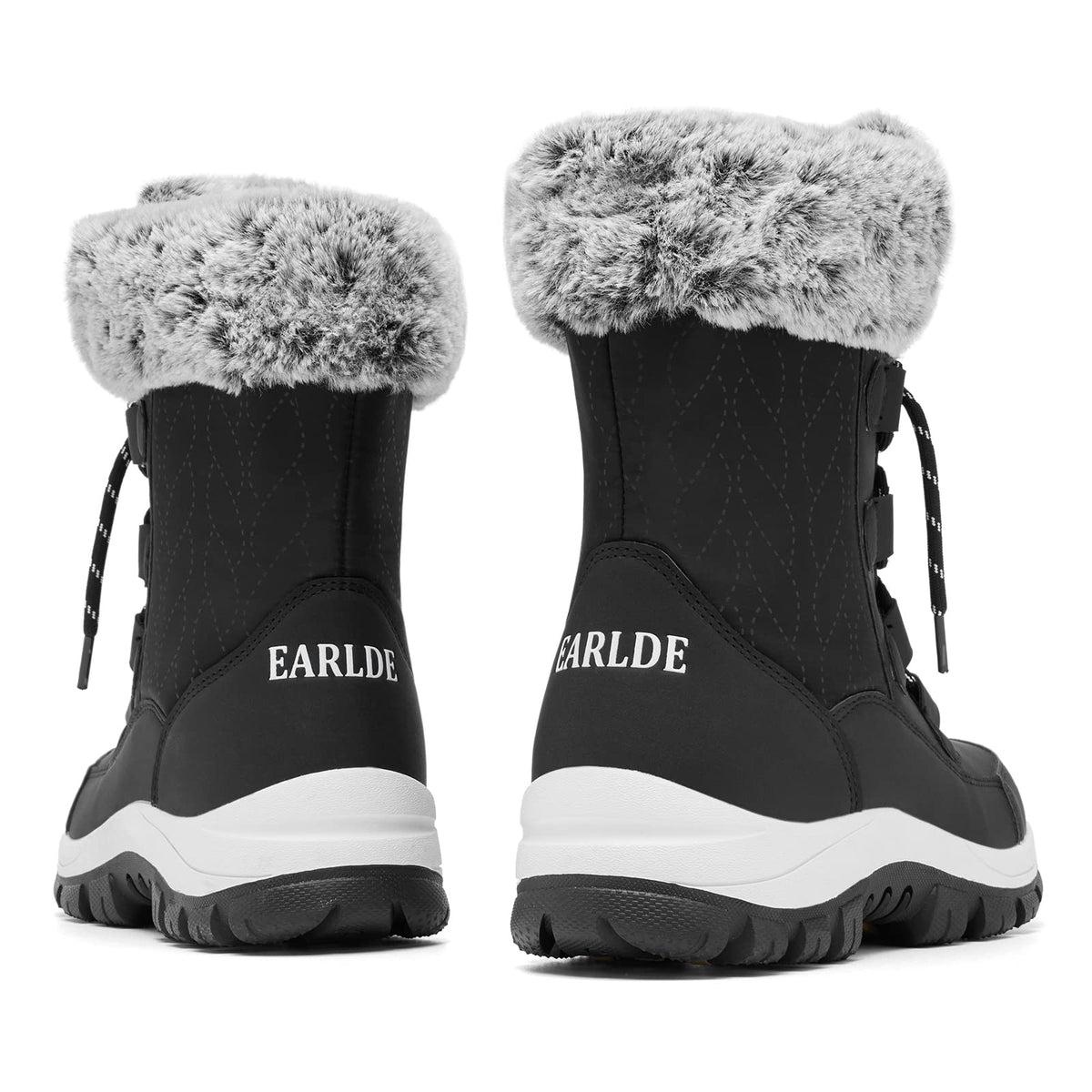 Women's Waterproof Mid-Calf Winter Boots Y42368