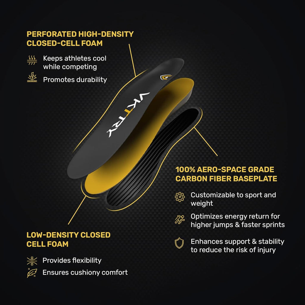 Gold Carbon Fiber Insoles N252924