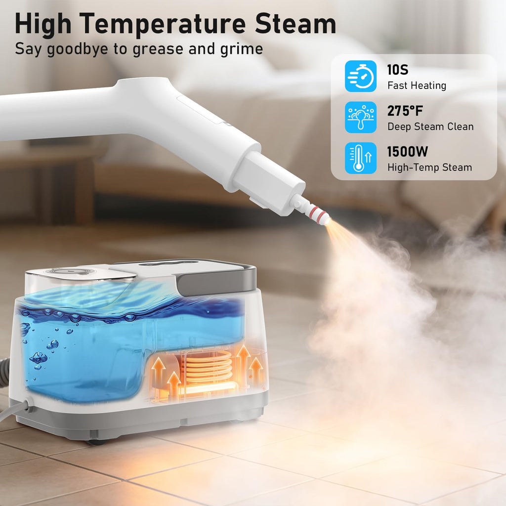 Portable Pressurized Handheld Steam Cleaner B554