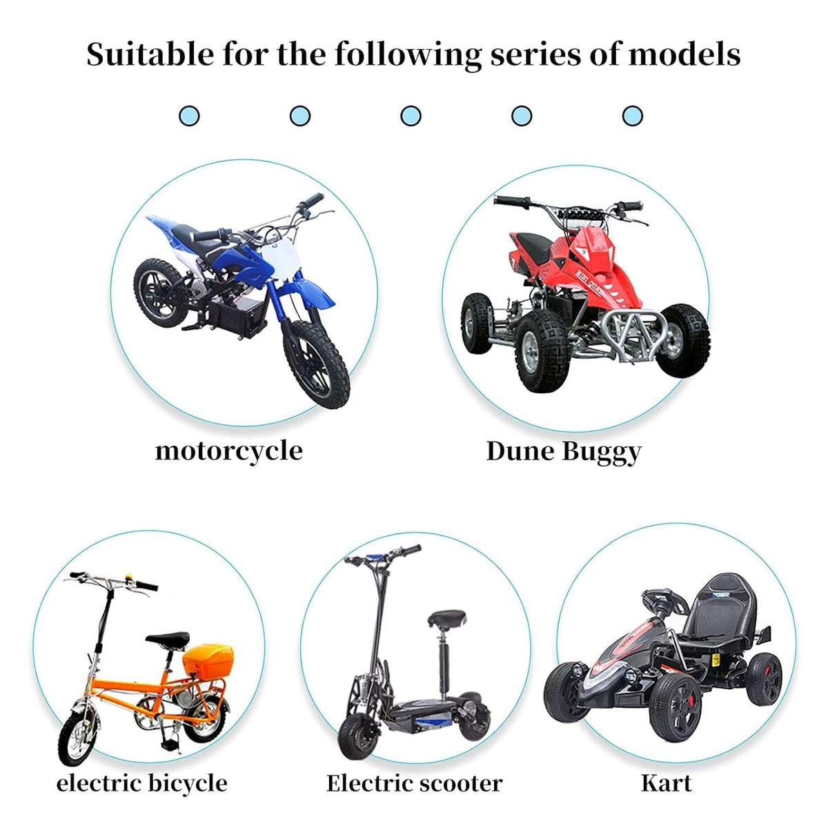 2500W 60V Electric Scooter Brushless DC Motor P774